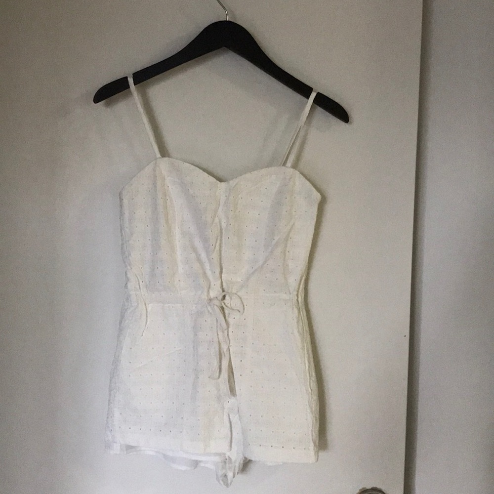 Eyelet Romper - image 1
